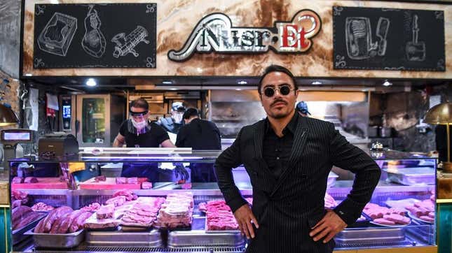 Image for article titled Salt Bae Is Still Here, and He’s Expanding His Empire