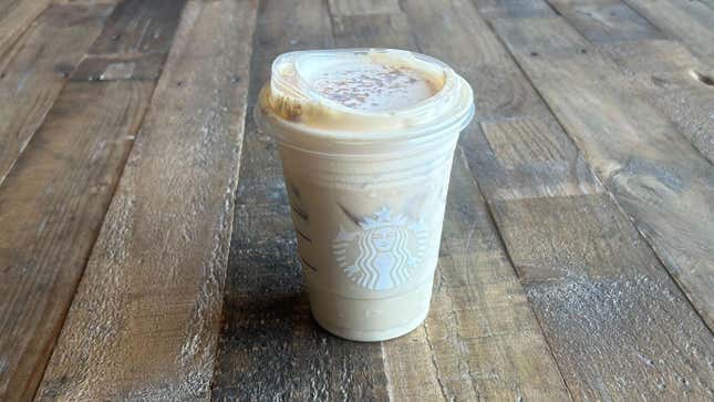 Starbucks Iced Pumpkin Cream Chai Tea Latte