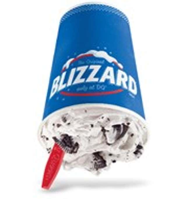 Image for article titled Dairy Queen Blizzards: Our updated rankings